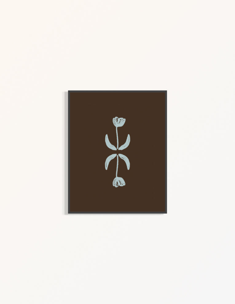 January Art Print - 8.5" X 11"