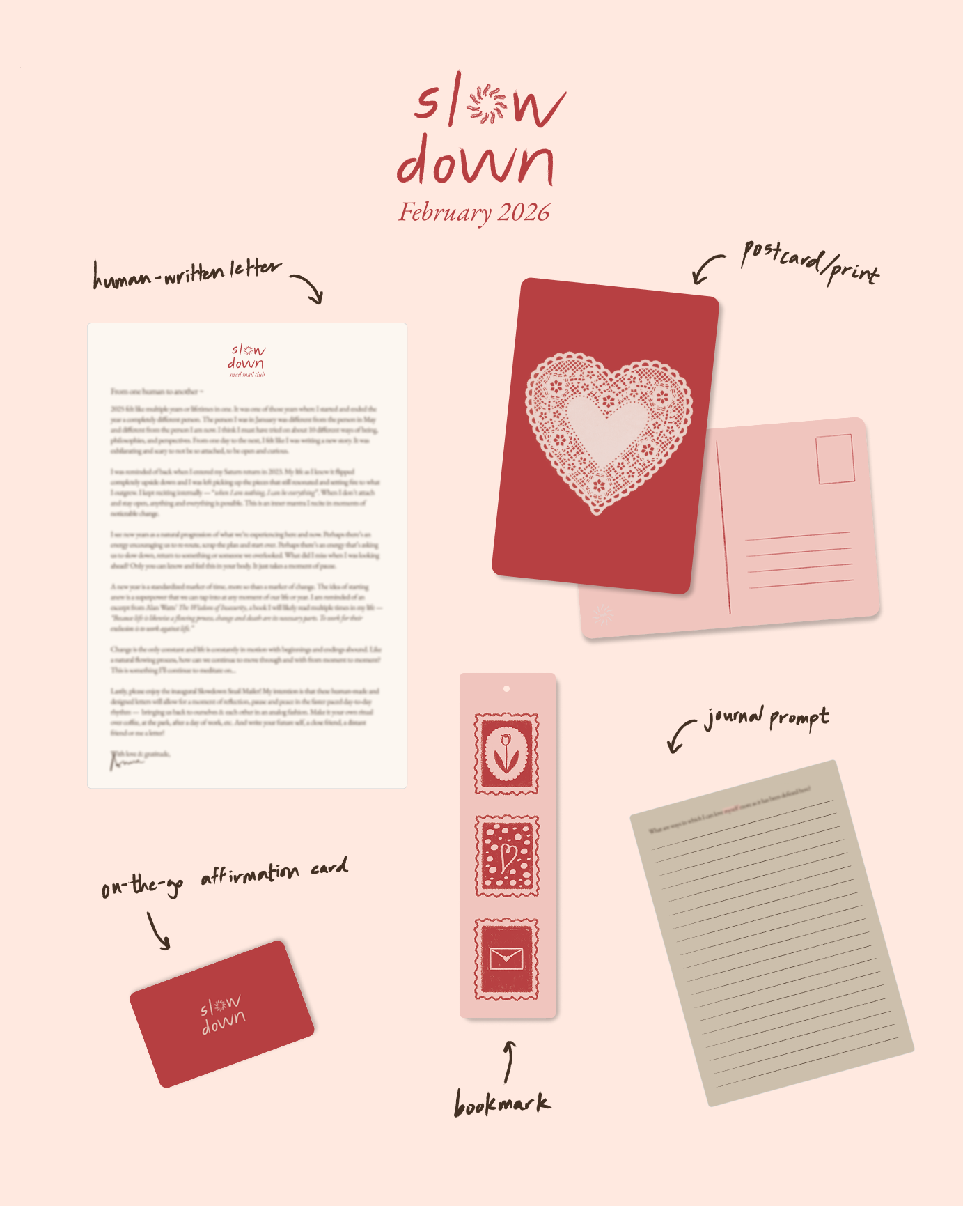 February Mail Club Mailer